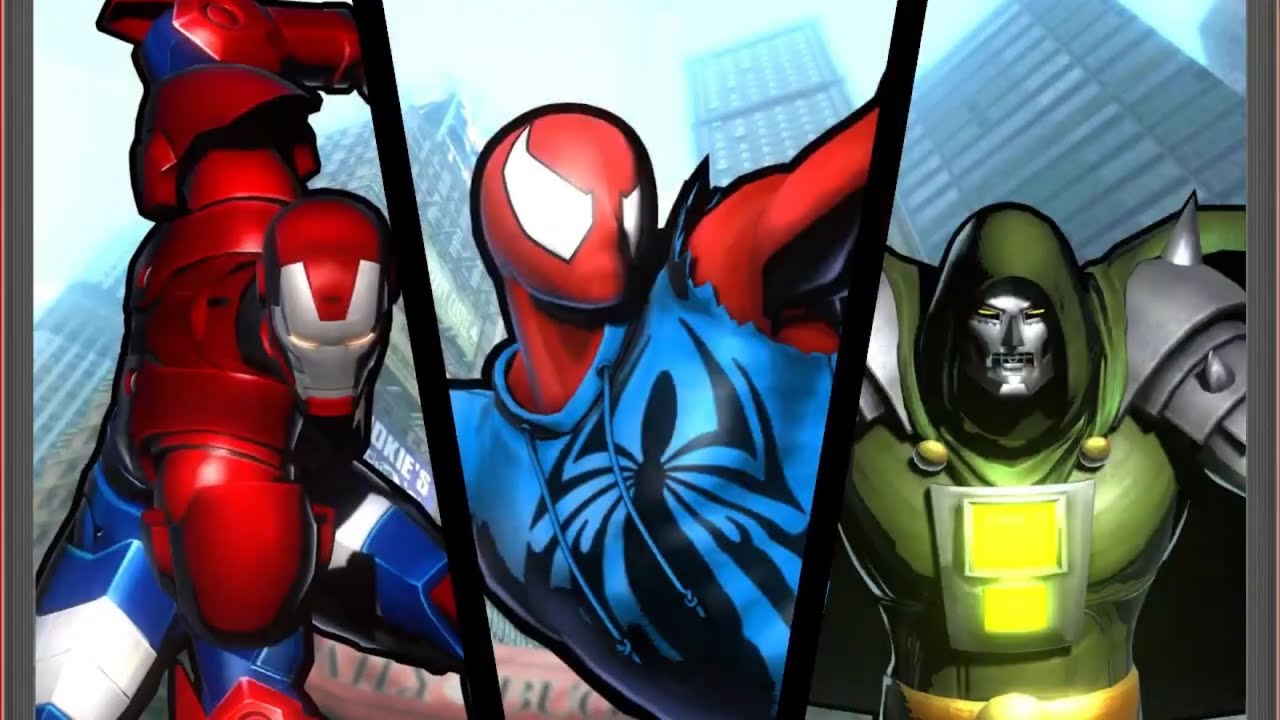 Ultimate Marvel vs Capcom 3: Spider-Man, Iron Man, and Doctor Doom arcade playthrough