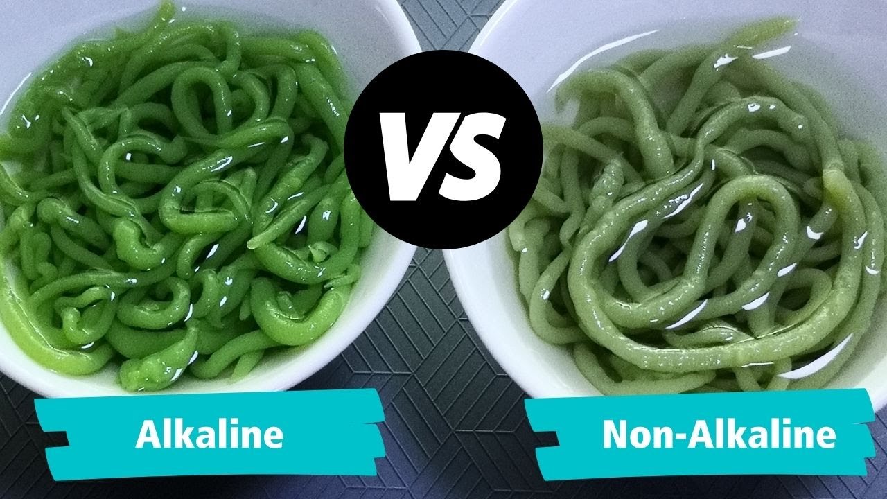 马来西亚美食-煎蕊-Homemade Cendol Comparison Alkaline vs Non Alkaline
