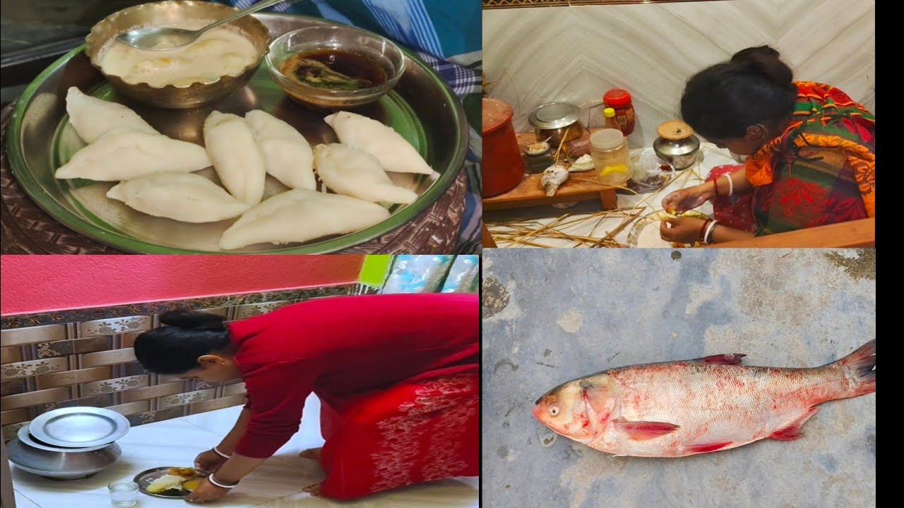 পৌষপার্বনের সারাদিন কি করলাম 🤪🤪