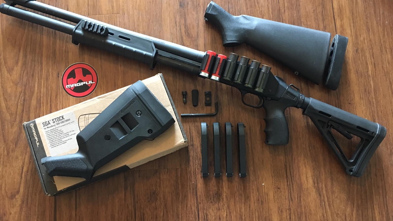Magpul SGA Stock Installation | Mossberg 500 Zombie Edition (ZMB)