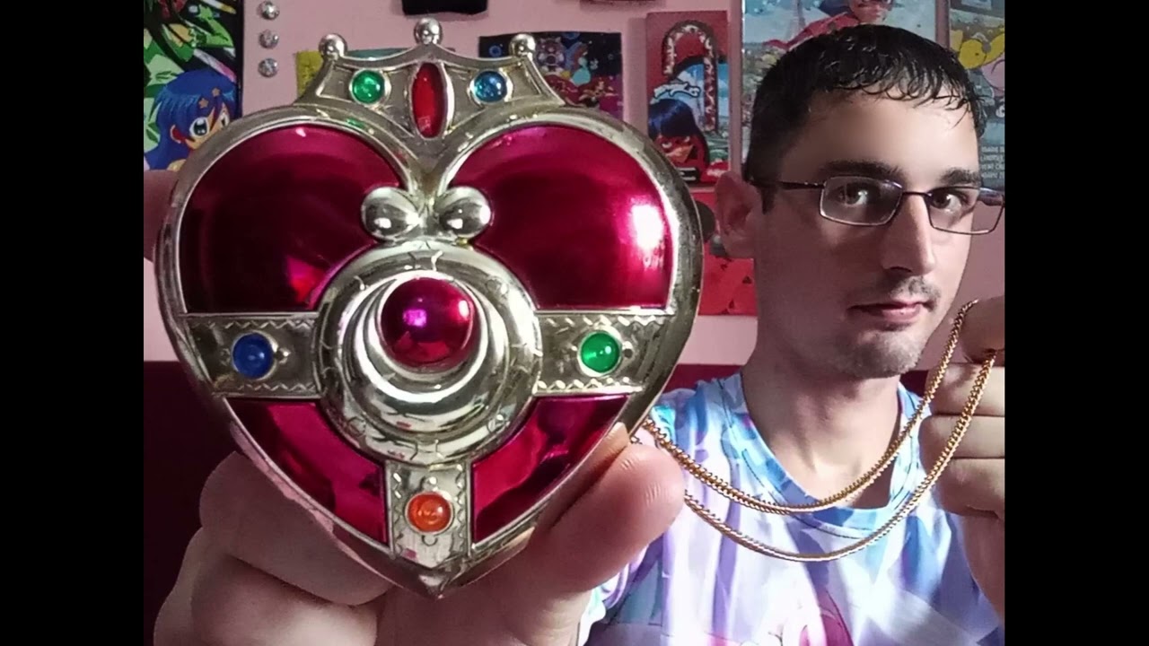 Bishoujo Senshi Sailor Moon S - Bandai 90's Cosmic Heart Compact Brooch / Corazón Cósmico años 90