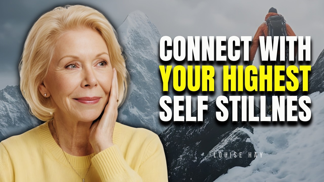 Connect With Your Highest Self Through Stillness | Louise Hay Inspired Guidance