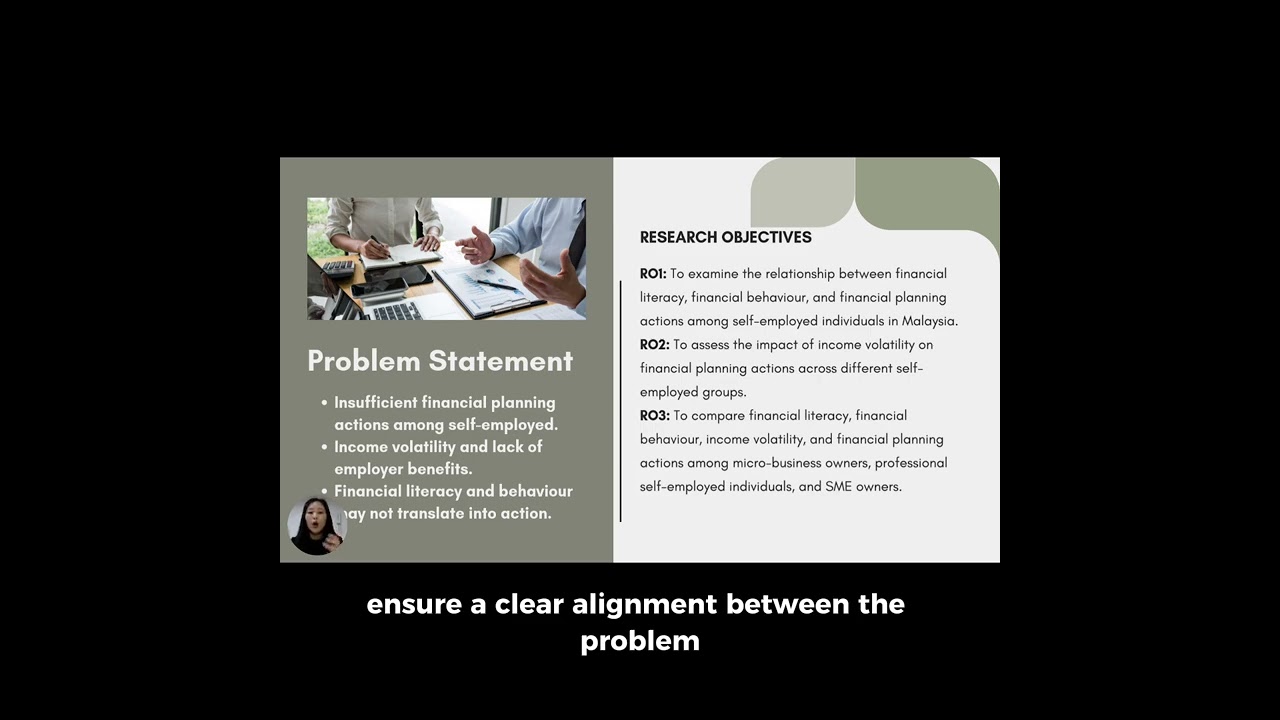 Research Proposal Overview Video Presentation (CQX7001/AA117001 RESEARCH METHODOLOGY-Occ1)