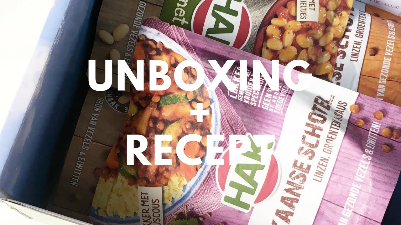 UNBOXING + RECEPT // HAK BONEN PAKKET + BURRITO BOWL