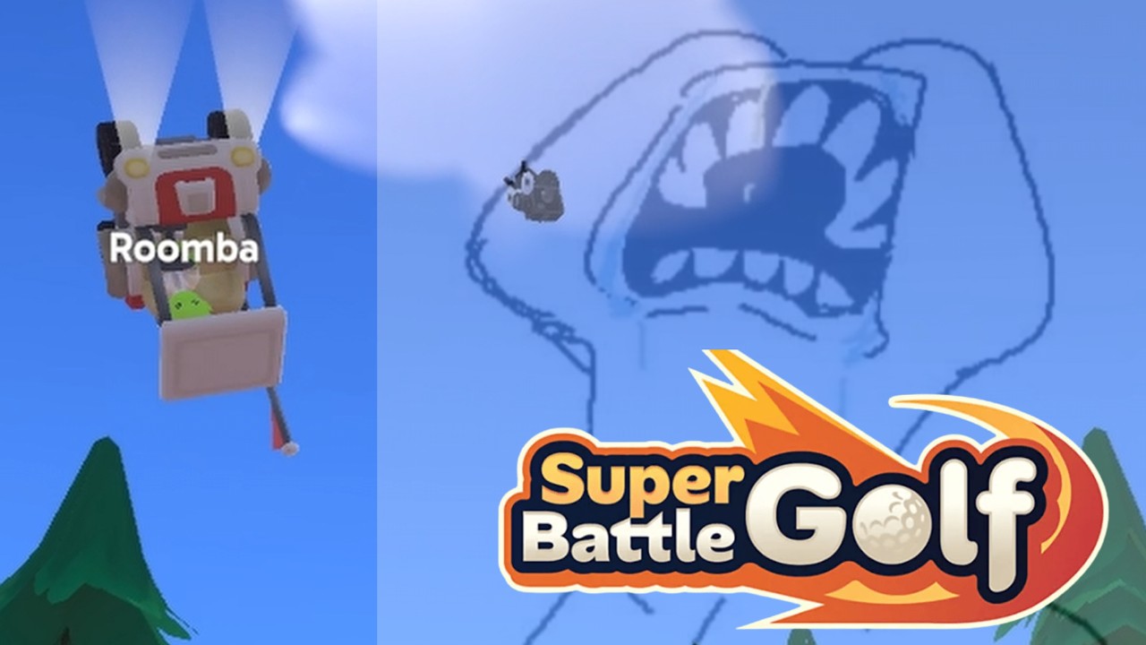 SUPER BATTLE GOLF, Nessie Funny Moments