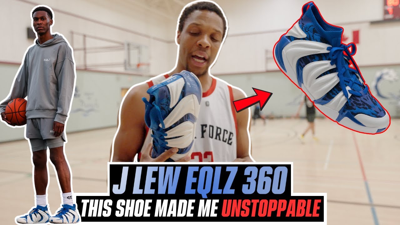 Кроссовки EQLZ 360 J Lew Shoe Drop сделали меня неудержимым — обзор выступления + на корте