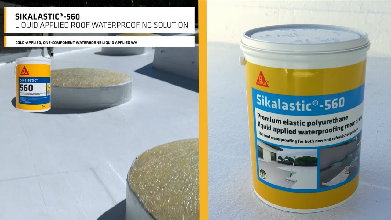Sika Home Fix Heroes- Sikalastic®- 560 Ultimate step-by-step application video
