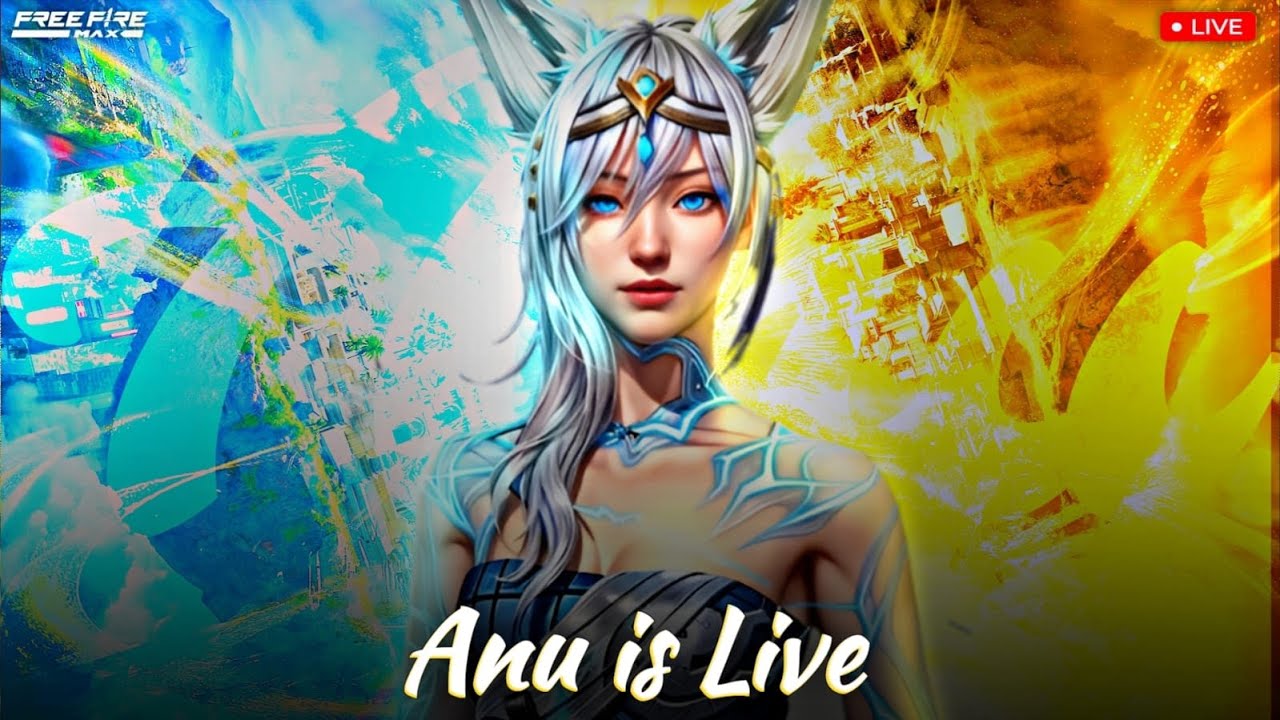 Anu is live //guild trails // 1v1//telugu girl is live//#freefire #freefiremax