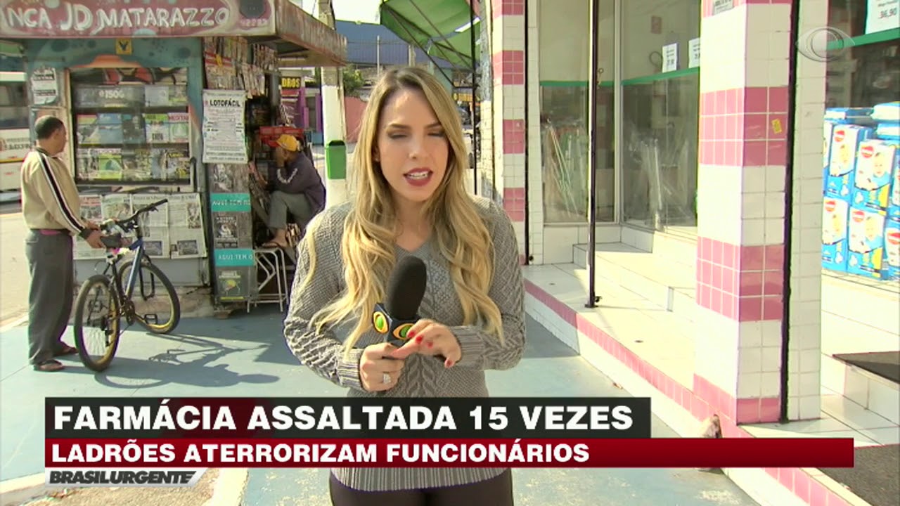 SP: Ladrões assaltam farmácia na Zona Leste