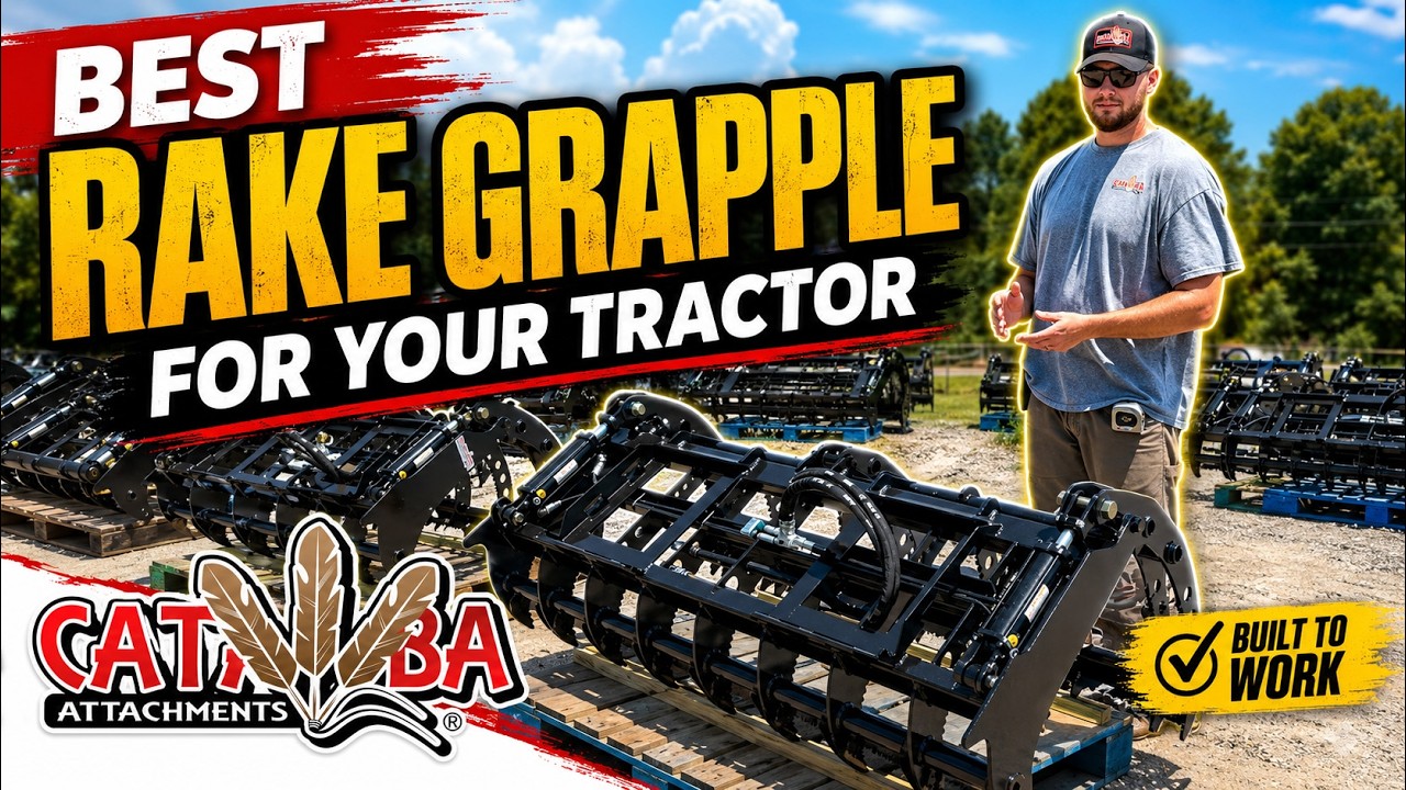 Best Rake Grapple For Your Tractor   Catawba Edition