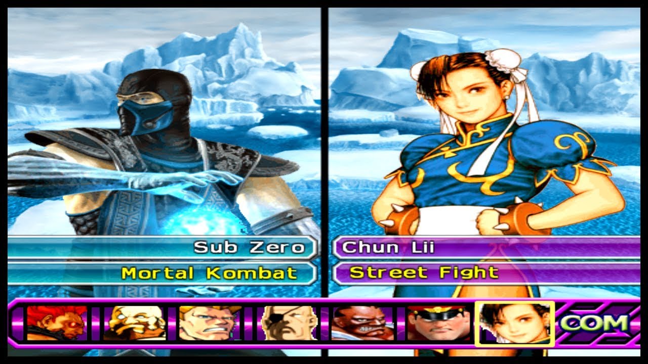 MORTAL KOMBAT vs STREET FIGHTER!! Crossover 5x5 DBZ Budokai Tenkaichi 3