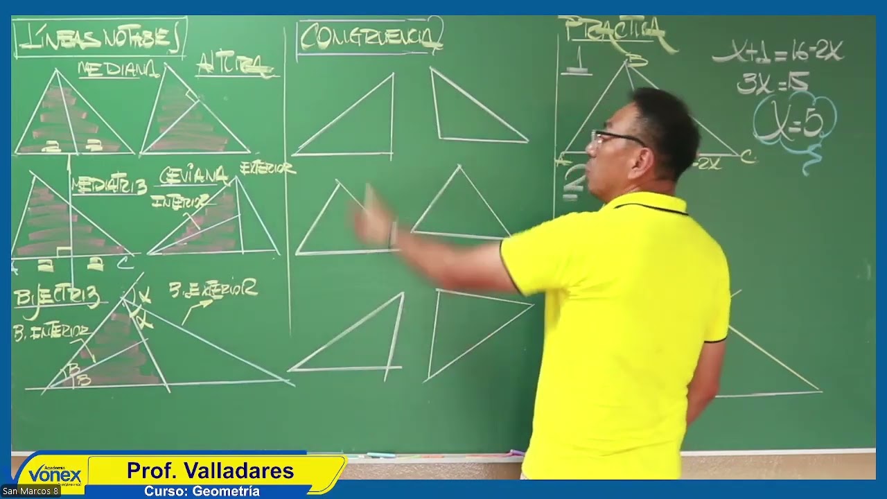 📏 GEOMETRÍA | 🔴 TRIÁNGULOS II: CONGRUENCIA DE TRIANGULOS- Semana 02 | Ciclo Anual 2026