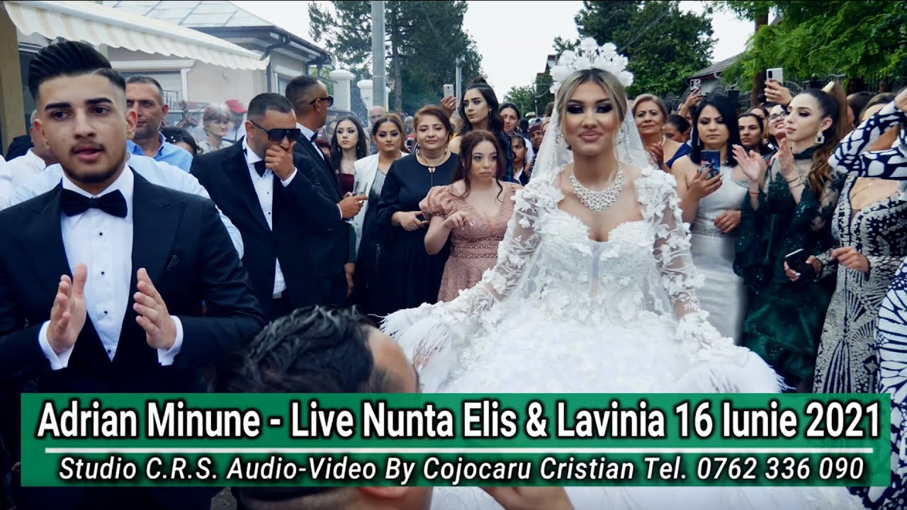 Adrian Minune & Studio C.R.S.- Nunta Elis & Lavinia Ramnicu-Sarat - Program Live (Videoclip Full HD)