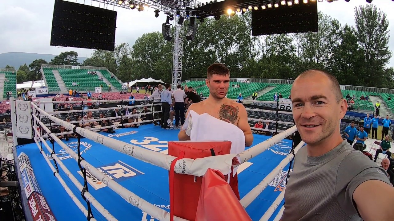 Belfast MTK Global boxing Mateusz Kubiszyn KO