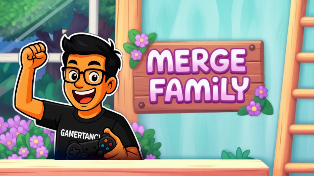 Merge Family Game 🎮 Relaxing Puzzle Fun | Creative Home Adventure 🏡 ✨