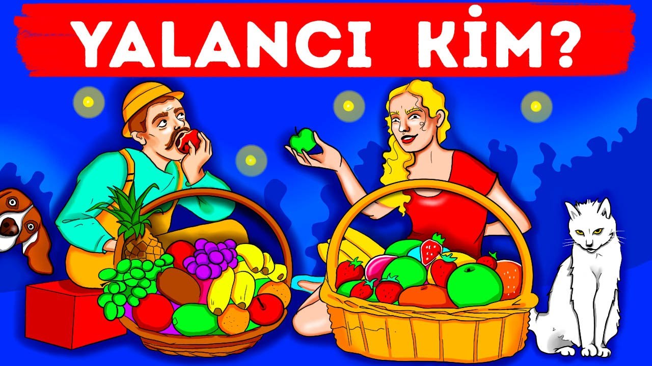 Daha Hızlı Düşünmeyi Öğreten 45+ Dedektif Bilmecesi