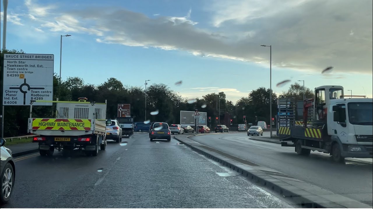 BRUCE STREET BRIDGES; From M4 to The Swindon Outlet Centre (3rd Exit)