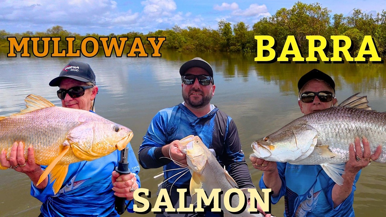 Ultimate Kimberley Mixed Bag... Barra, threadies & Jewfish 