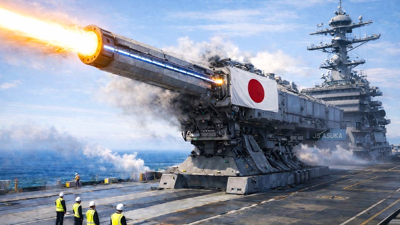 NIEMAND WAR BEREIT! Japans $300M Railgun SCHOCKIERT China!