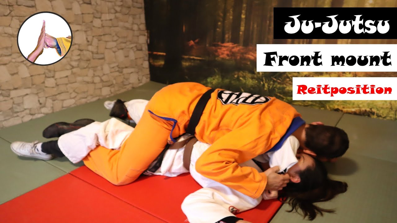 Bodentechnik Frontmount JuJutsu Reitposition Haltetechnik