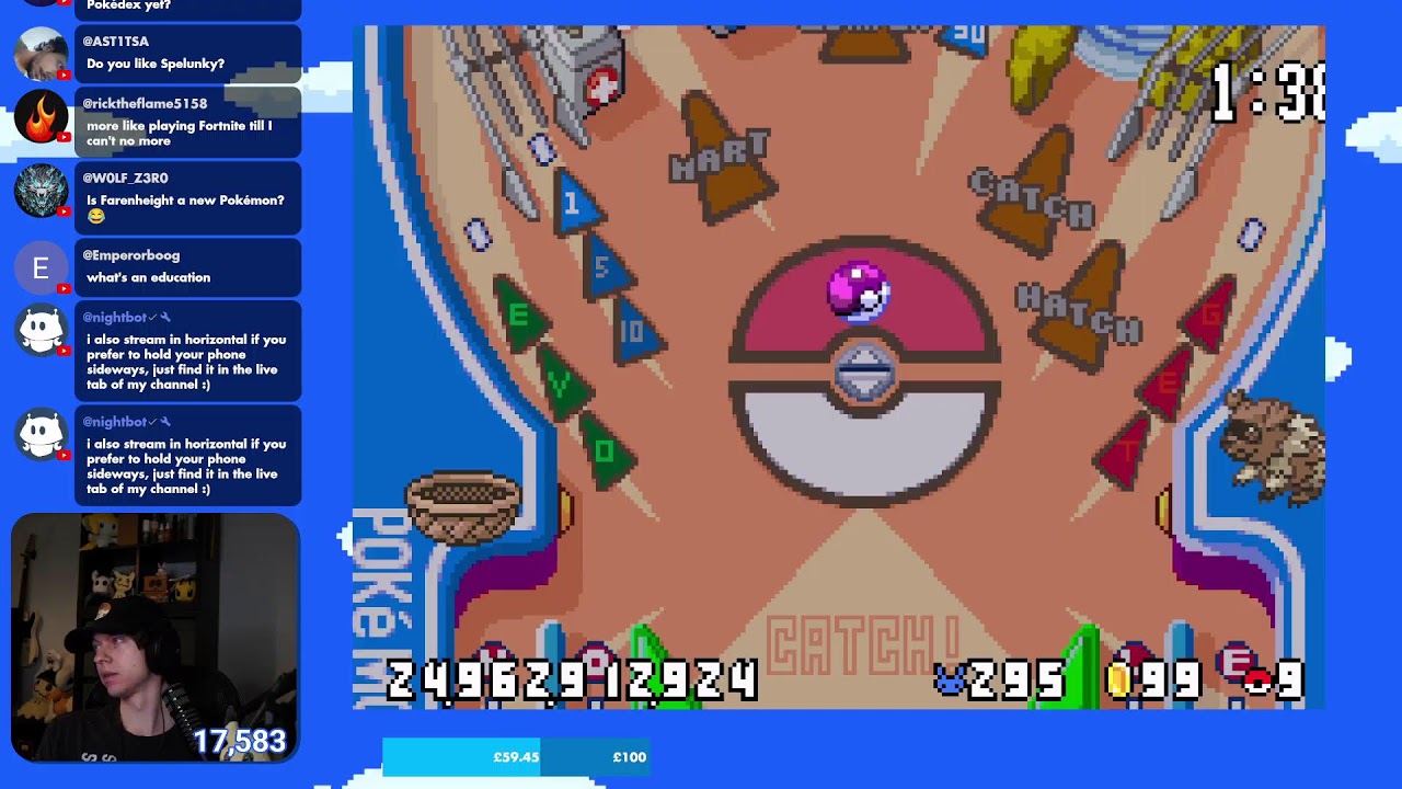Pokemon Pinball Until I Can't No More (Horizontal)