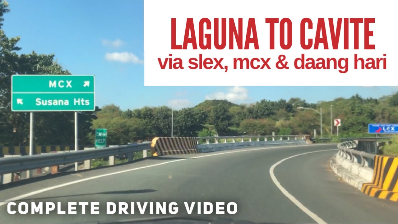 SLEX в MCX в IMUS, CAVITE через DAANG HARI (видео о вождении от Laguna до Cavite)