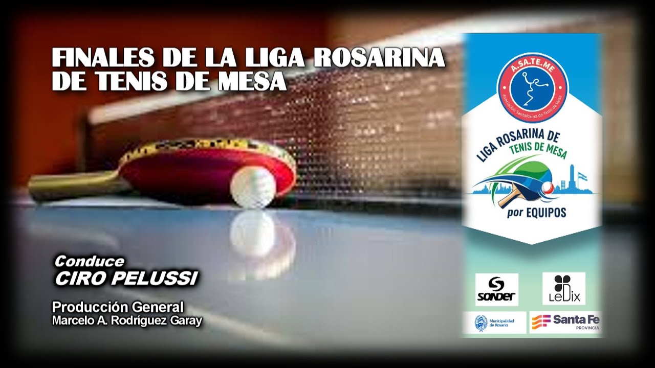 FINALES DE LA LIGA ROSARINA DE TENIS DE MESA