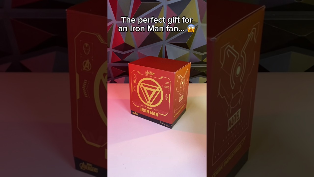 Tony Stark designed Iron Man earphones