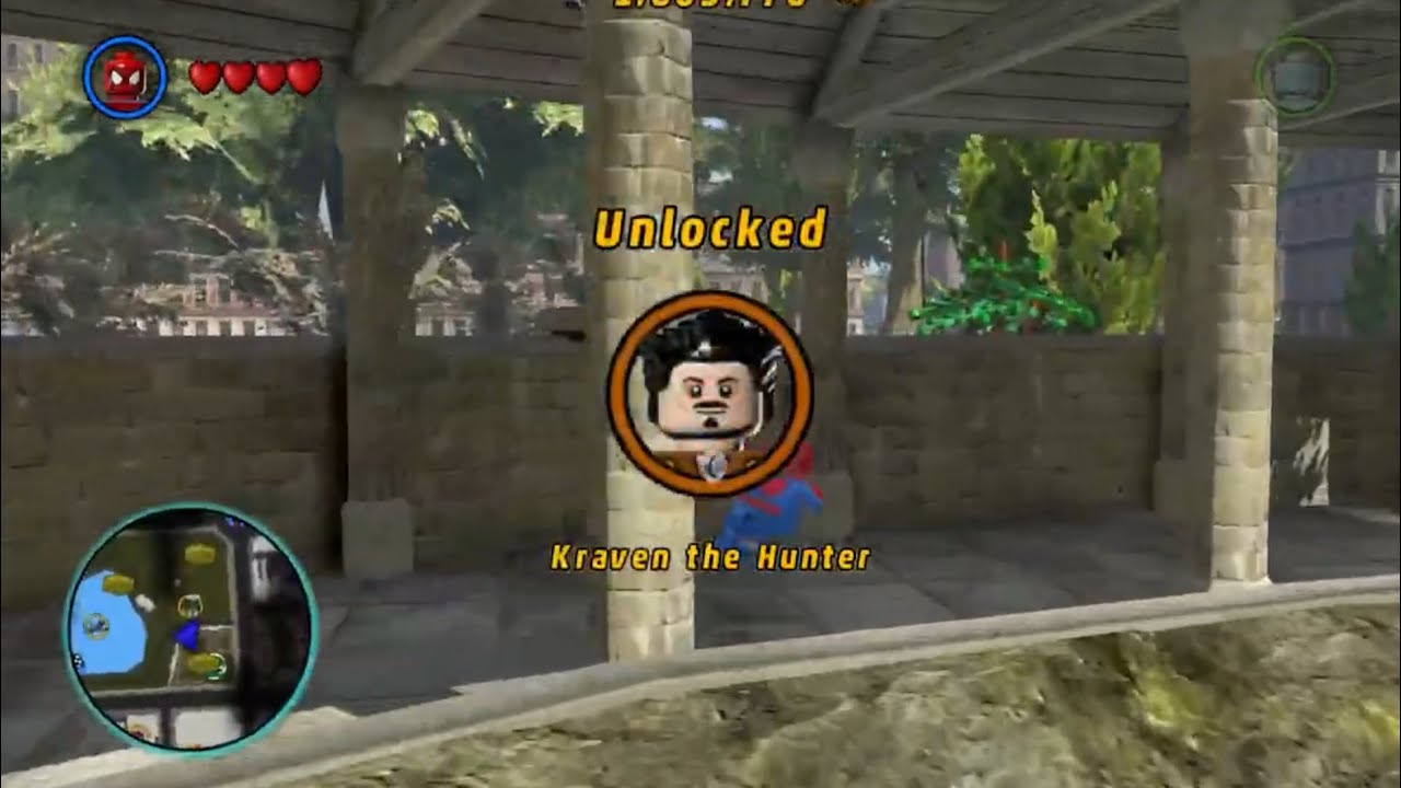 Unlocking Kraven The Hunter in LEGO MARVEL Super Heroes