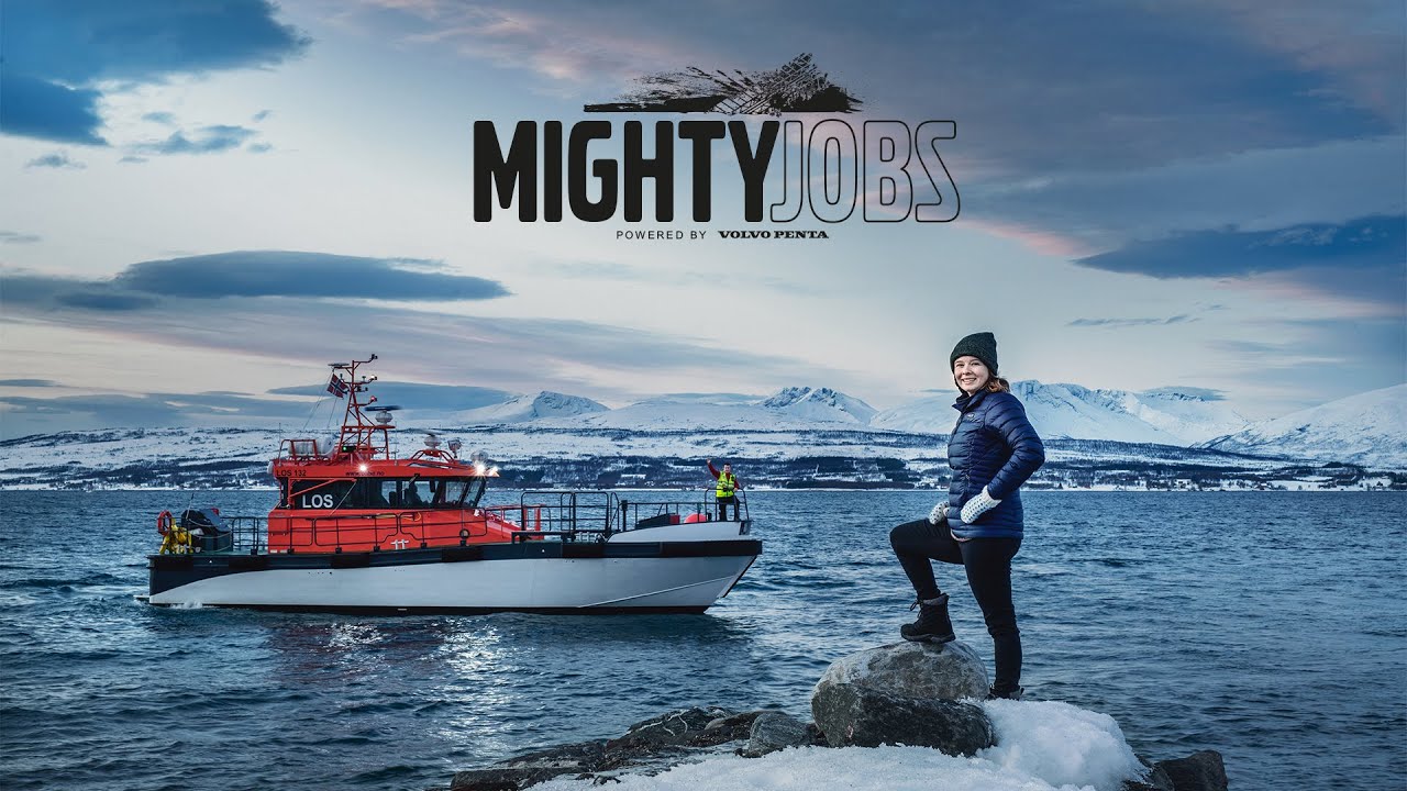 Volvo Penta – Mighty Jobs – Piloting the Arctic seas of Norway