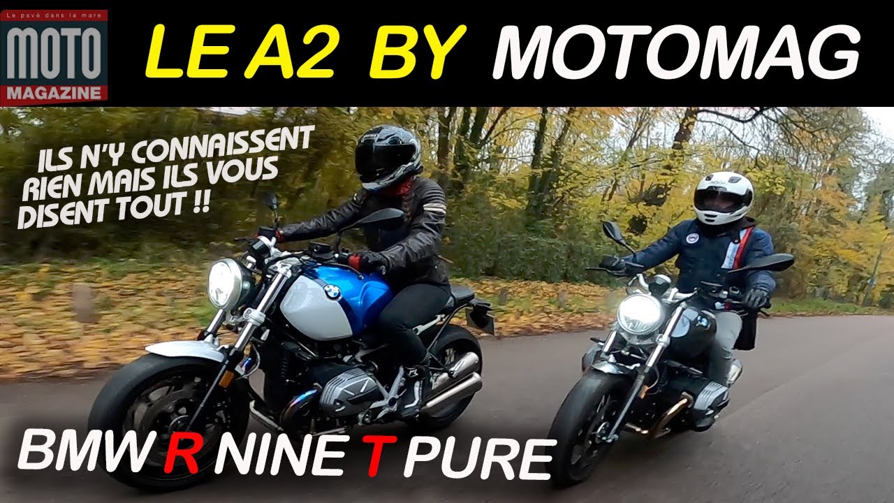 BMW R NINE T PURE pour débuter en A2 | Essai découverte Moto Magazine