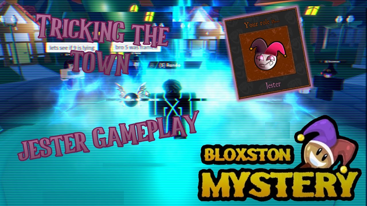 Tricking the town as the jester | Bloxston Mystery
