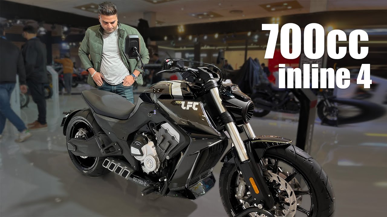 310mm Big Fat Tyre And A 700cc Inline 4 Engine And Very Good Looks - Benda LFC700
