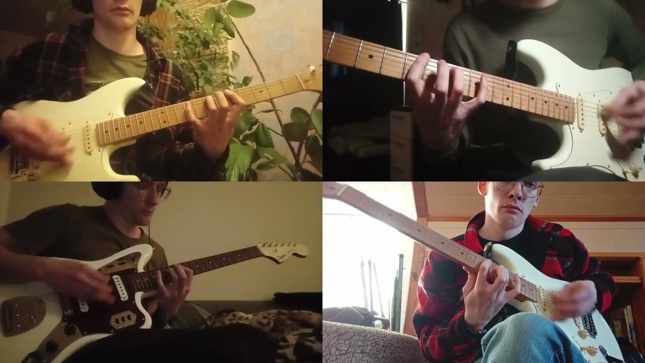 The Hollies - Long Cool Woman (In a Black Dress) Guitar Cover