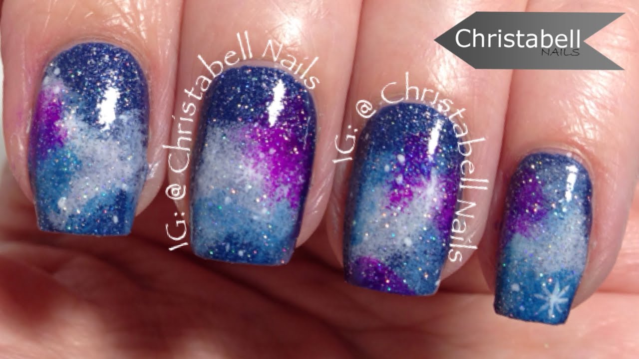 ChristabellNails Galaxy Nail Art Tutorial