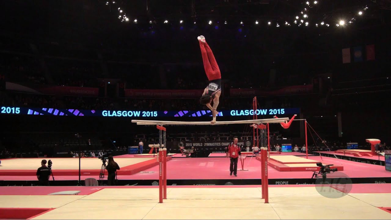 HSU Ping Chien (TPE) - 2015 Artistic Worlds - Qualifications Parallel Bars