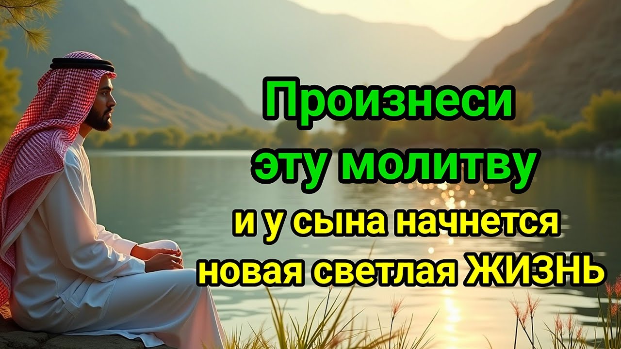 💞🤲Каждая мать обязана услышать эту молитву! Защита сына от бед, порчи и неудач!