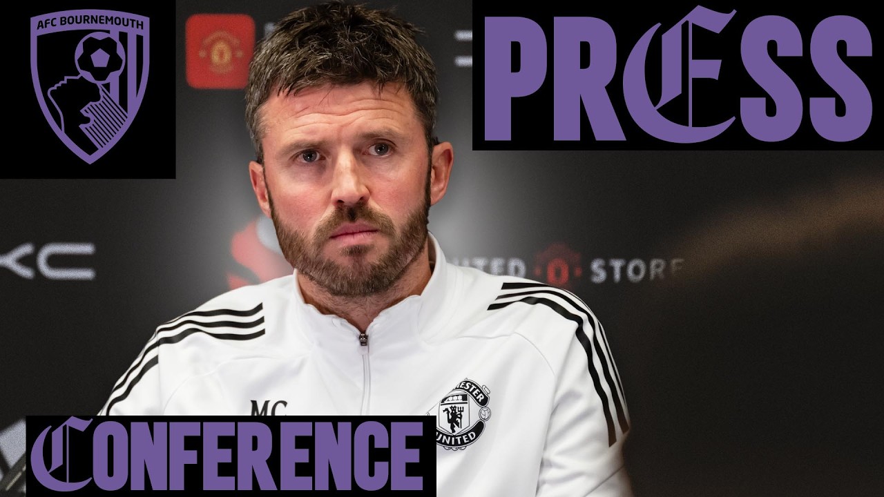 «Мы знаем, что это непростое место» | Майкл Каррик перед матчем с «Борнмутом» | Пресс-конференция 🎙️