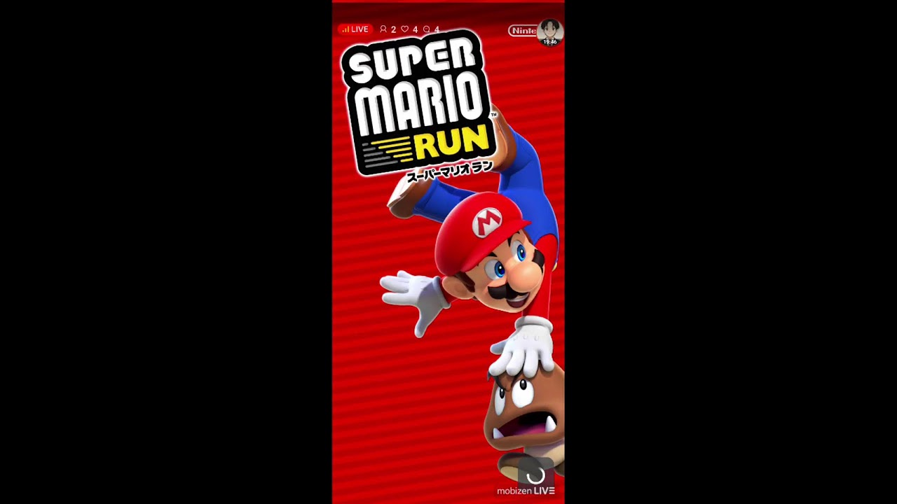 Super Mario runっていうゲーム遊んでみた