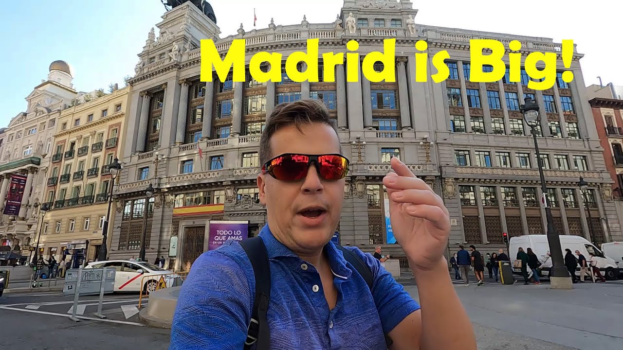 What a BIG City MADRID is!