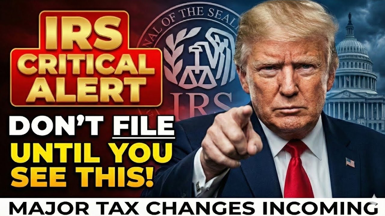 IRS Tax Season 2026 Starts Jan 26 | “No Tax on Tips/Overtime” NEW Rules | Early Filing Risk! 