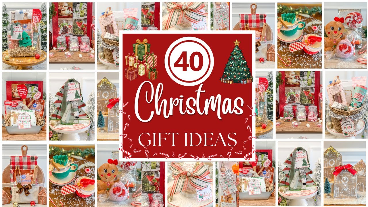 40 DIY DOLLAR TREE CHRISTMAS GIFTS l AFFORDABLE & EASY DIY HOLIDAY GIFTS l PERSONALIZED GIFTS