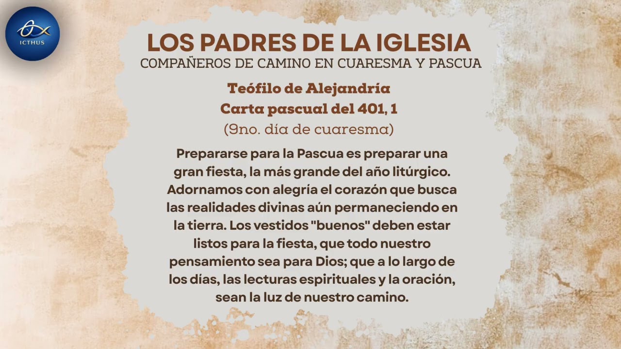 Reflexiones de los Santos Padres 