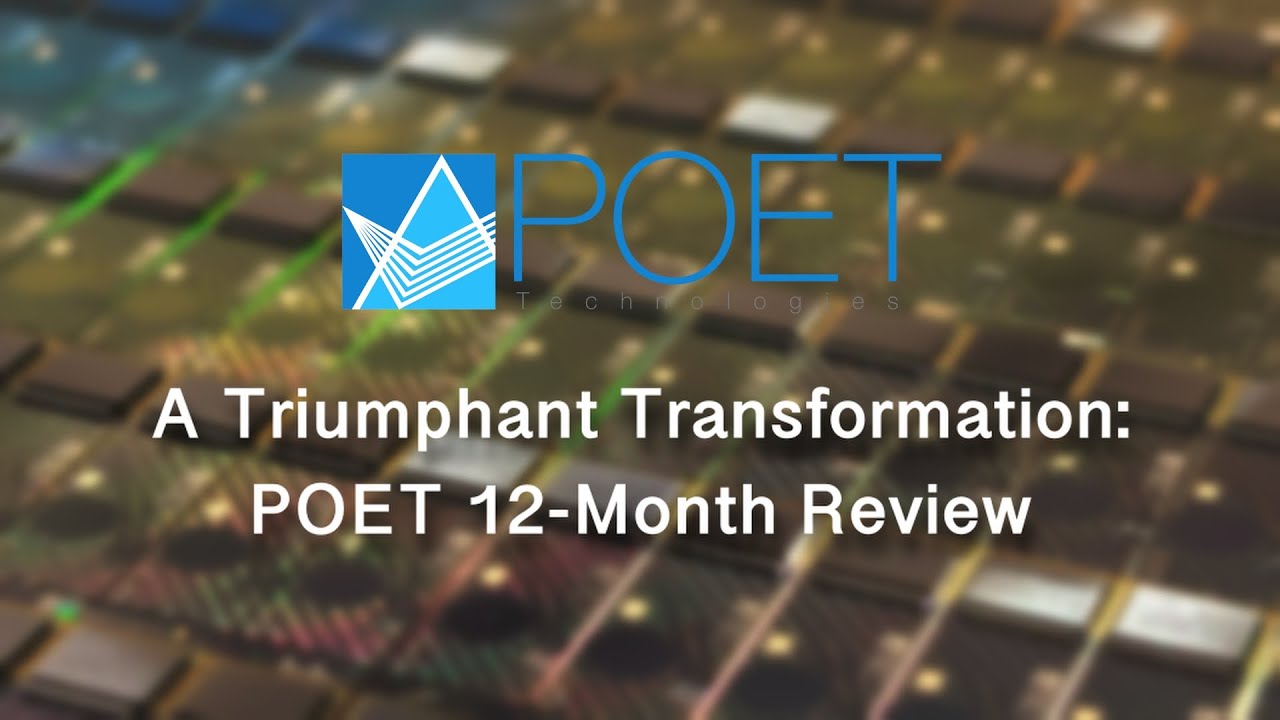 POET Tech 12-Month Review — A Triumphant Transformation