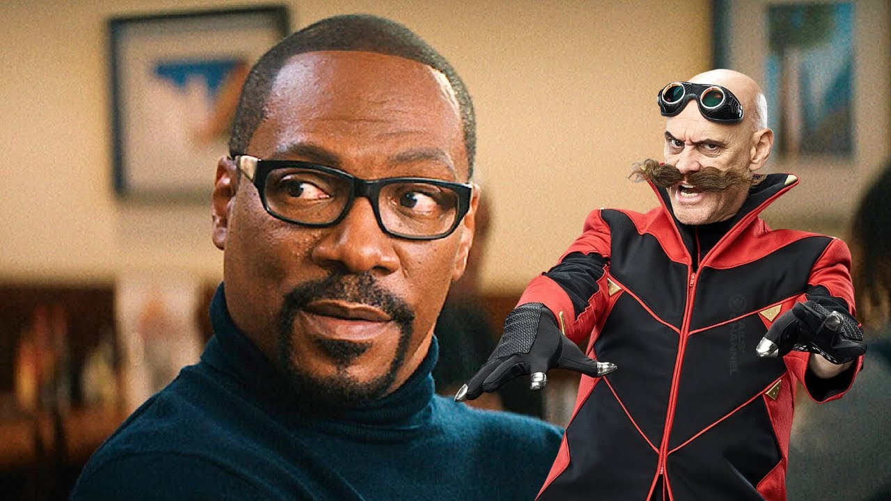 Eddie Murphy & Jim Carrey Breaking Character on Set for 5 Minutes