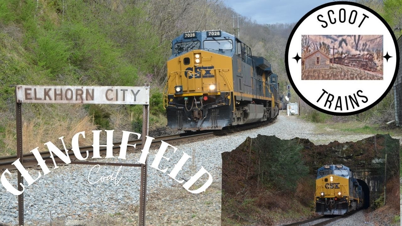 Clinchfield Coal!! CSX on the Old Clinchfield!