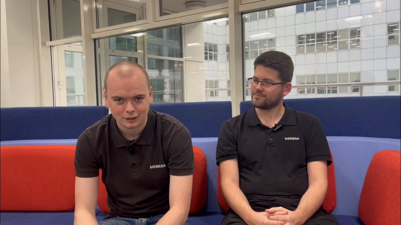 Meet Matt and Ben - two apprentices at Siemens in the UK