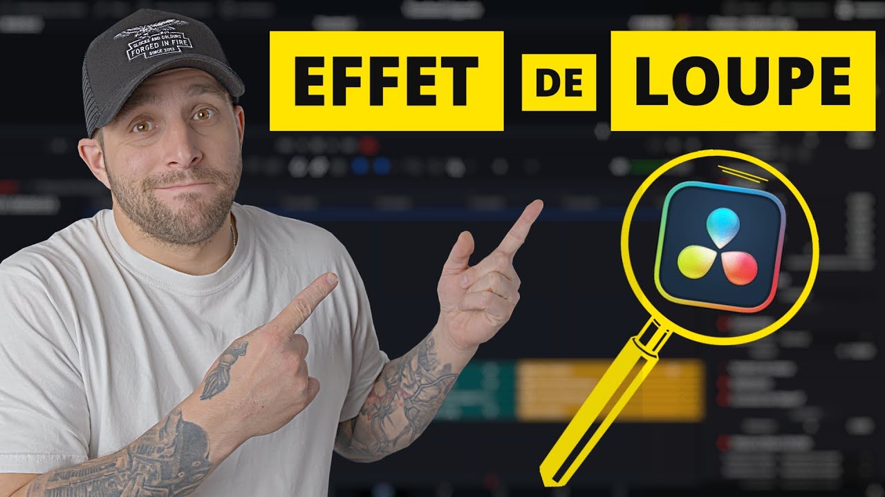 Comment créer une effet de loupe dans DaVinci Resolve
