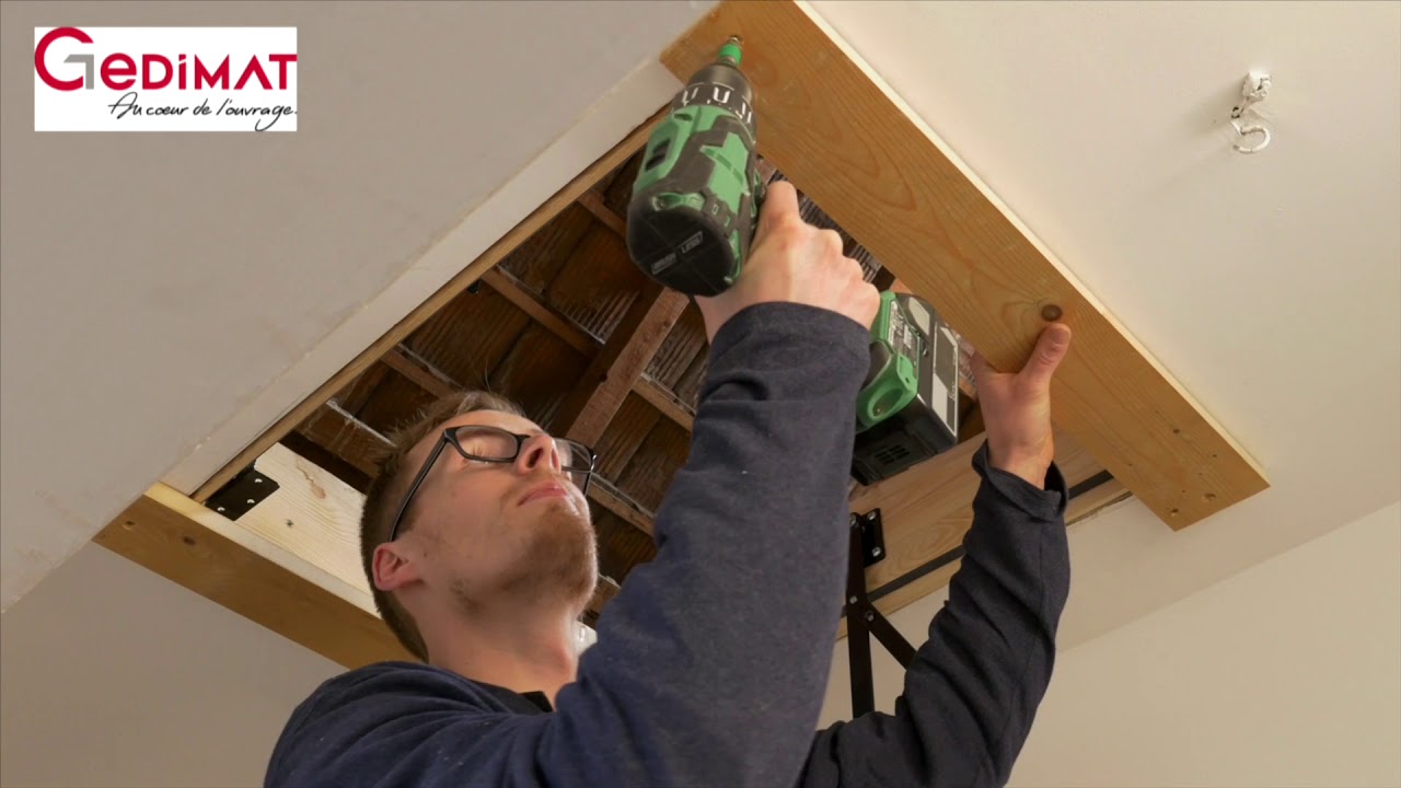 Installer un escalier escamotable - Ma Maison de A &agrave; Z