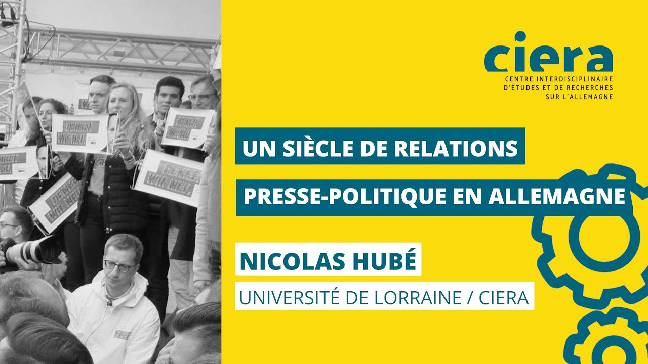 Instantanés #25 - Un siècle de relations presse-politique en Allemagne - Nicolas Hubé